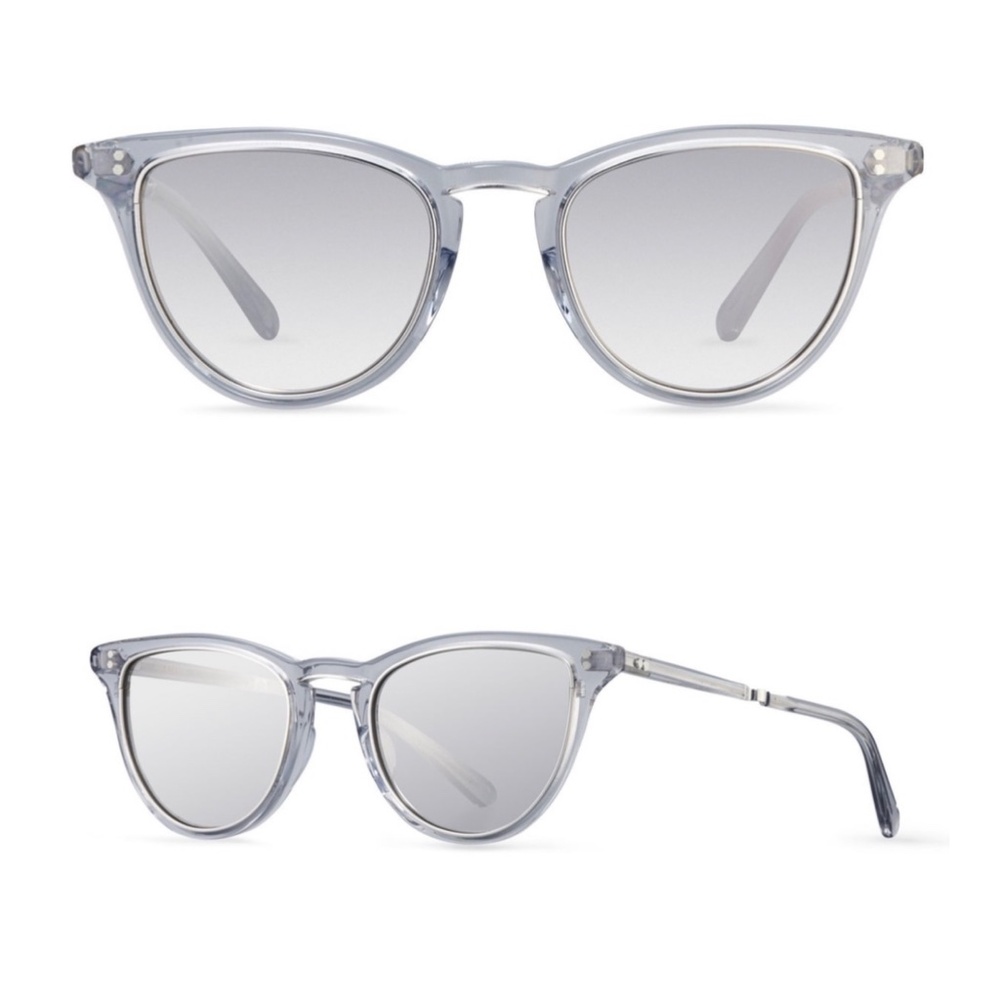 MR. LEIGHT Runyon S 51 Greystone Platinum Sunglasses by Garrett Leight NWT